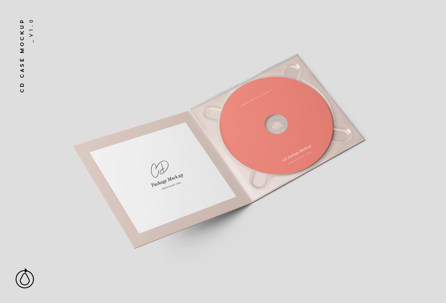 Free 7 Cd Case Mockups Psd