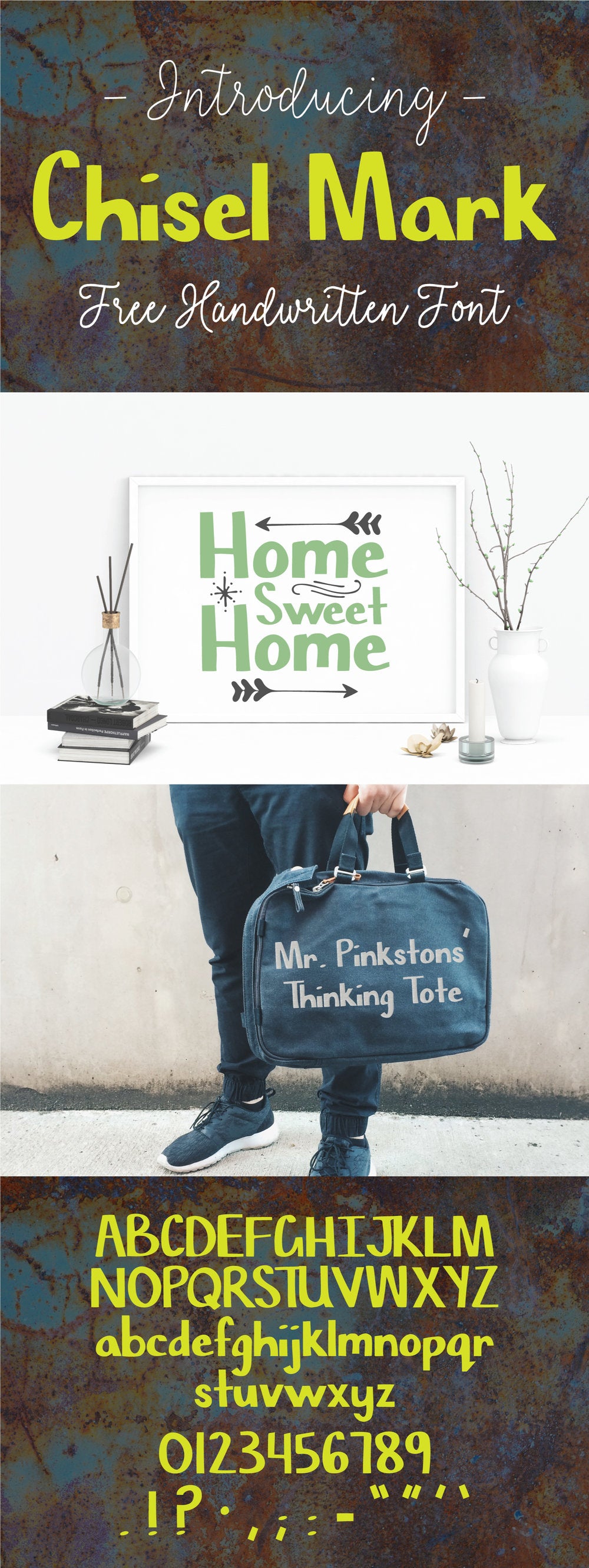 Free CHISEL MARK - FONT