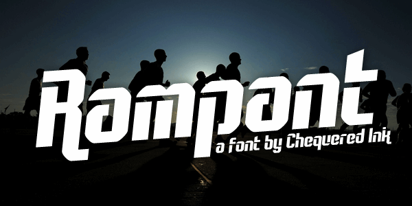 Free Rampant Font