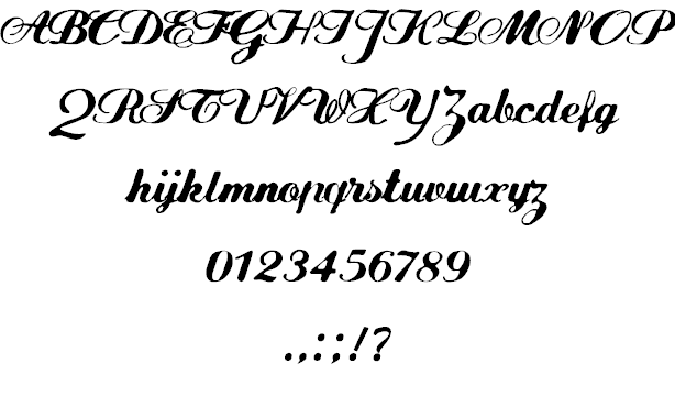 Free FLW Script Font