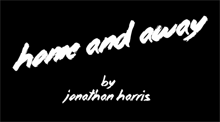 Free Home and Away Font