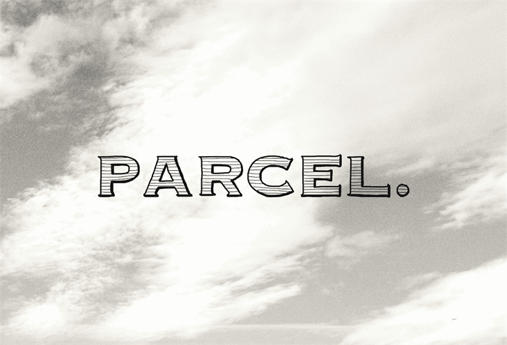 Free Parcel Font