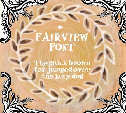 Free Fair view Font