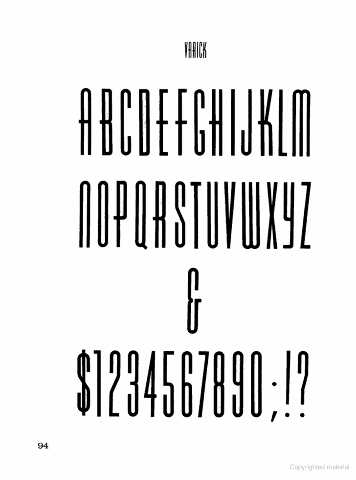 Free Varicka Font