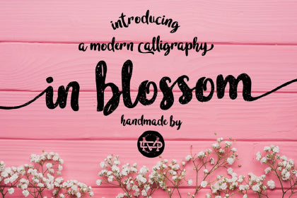 Free In Blossom Script Demo