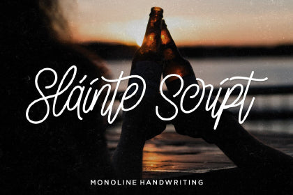 Free Slainte Script Demo Font