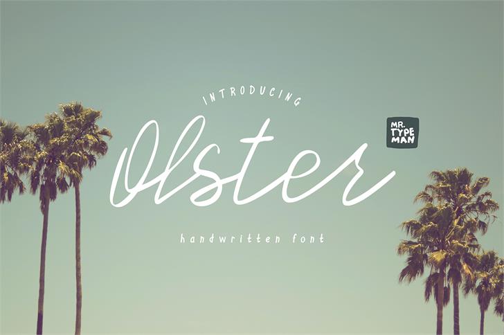 Free Olster Font