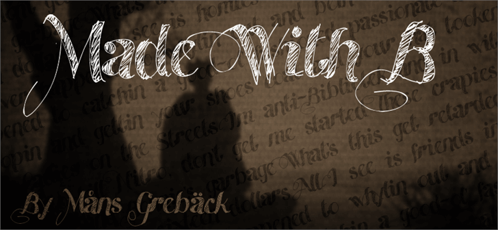 Free Made With B Font