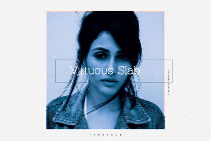 Free Virtuous Slab Serif Font