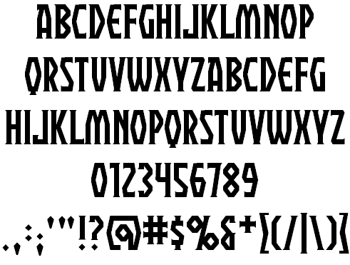 Free Praetorium BB Font