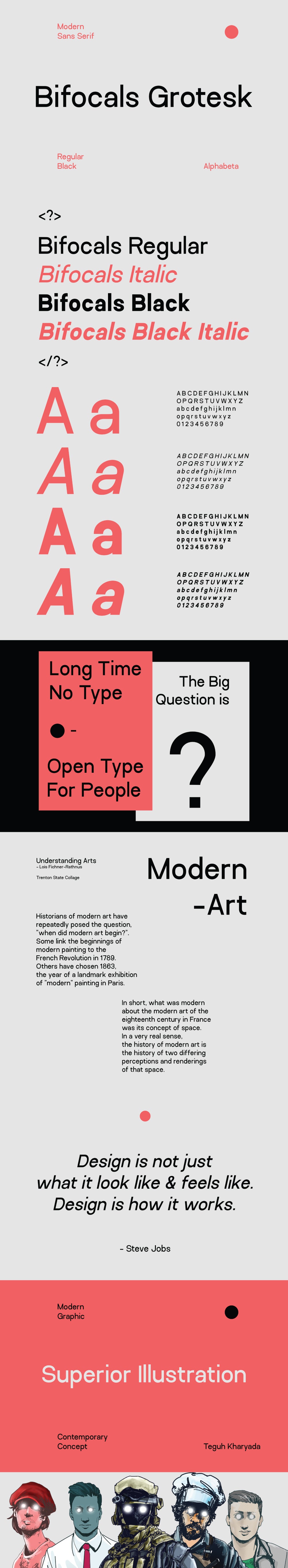 Free BIFOCALS GROTESK FONT FAMILY