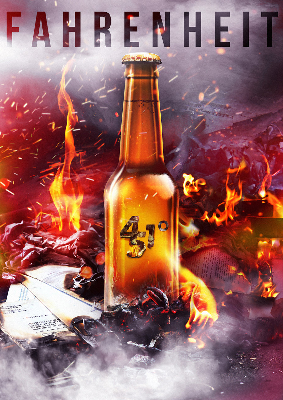 Free Beer Shape Bottle Mockup