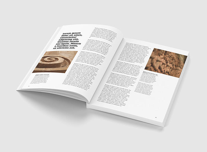 Free Set of 5 Clean and Whiet Book Mockups (Cover Included)