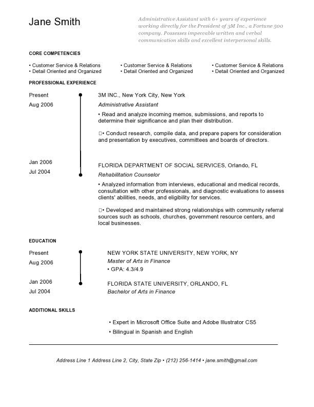 Free Creative Brooklyn Bridge Resume Templates in Microsoft Word Format