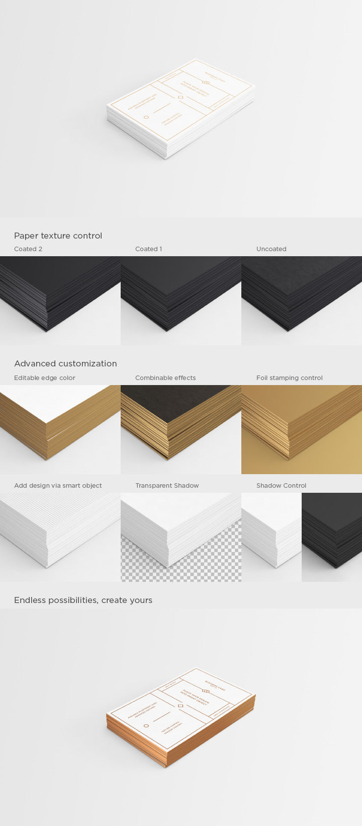 Free Business Card 85x54mm Mockup