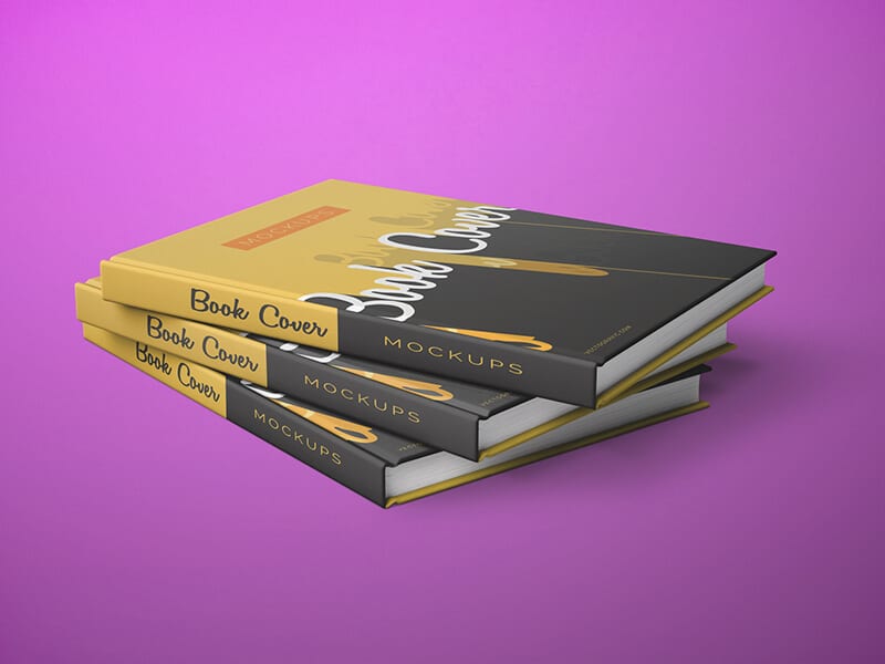 Free Clean Front and Back Cover Book Mockups