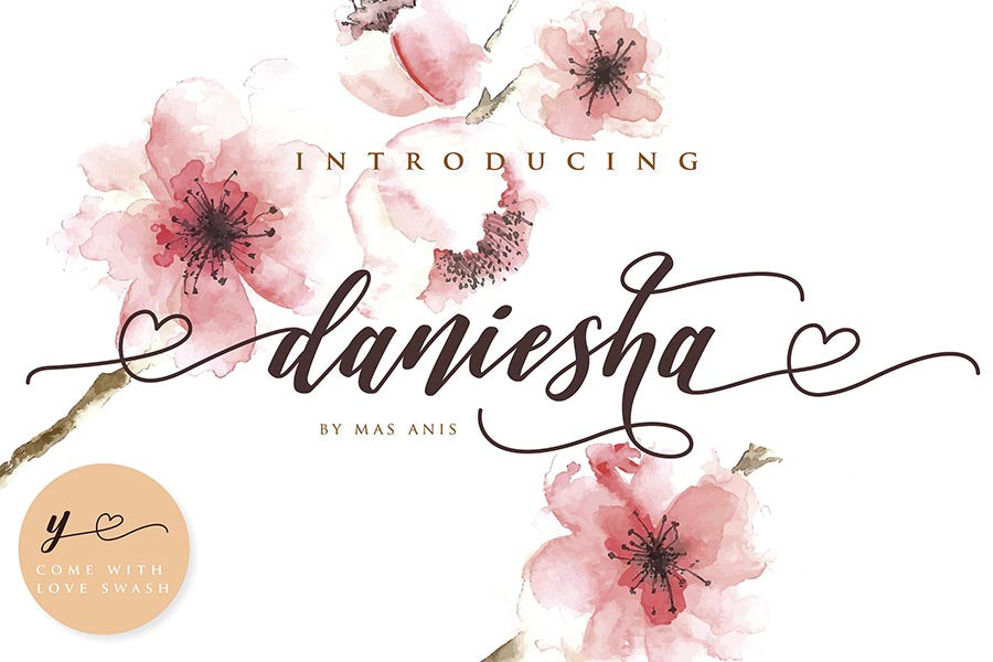 Free Daniesha Romantic Script Demo