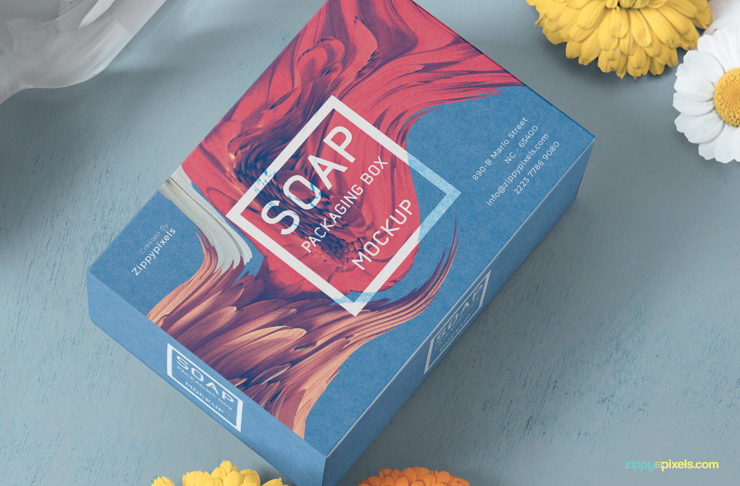 Free Soap Packaging Mockup