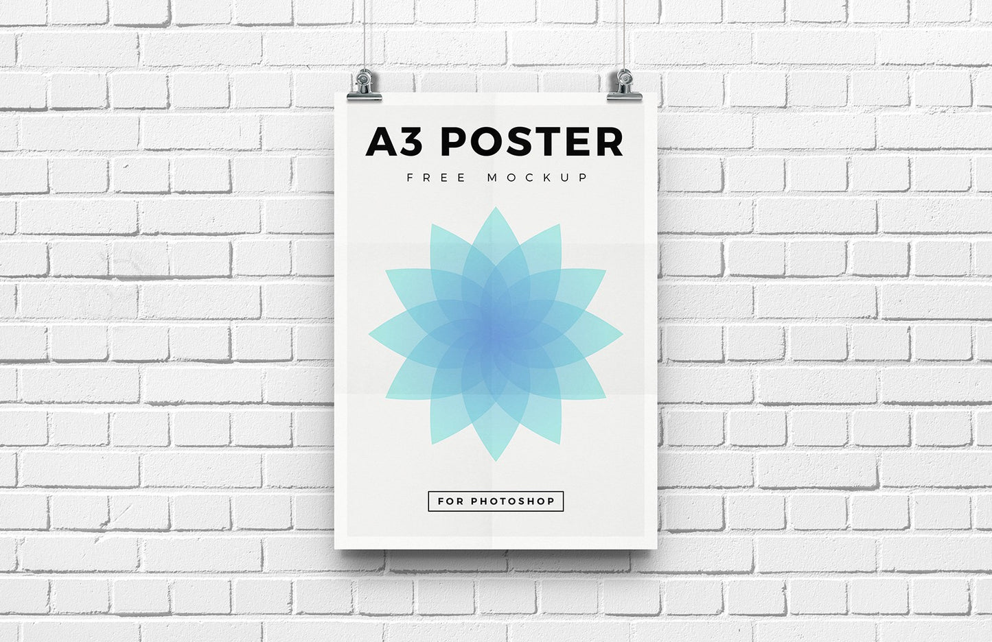 Free A3 Poster Mockup