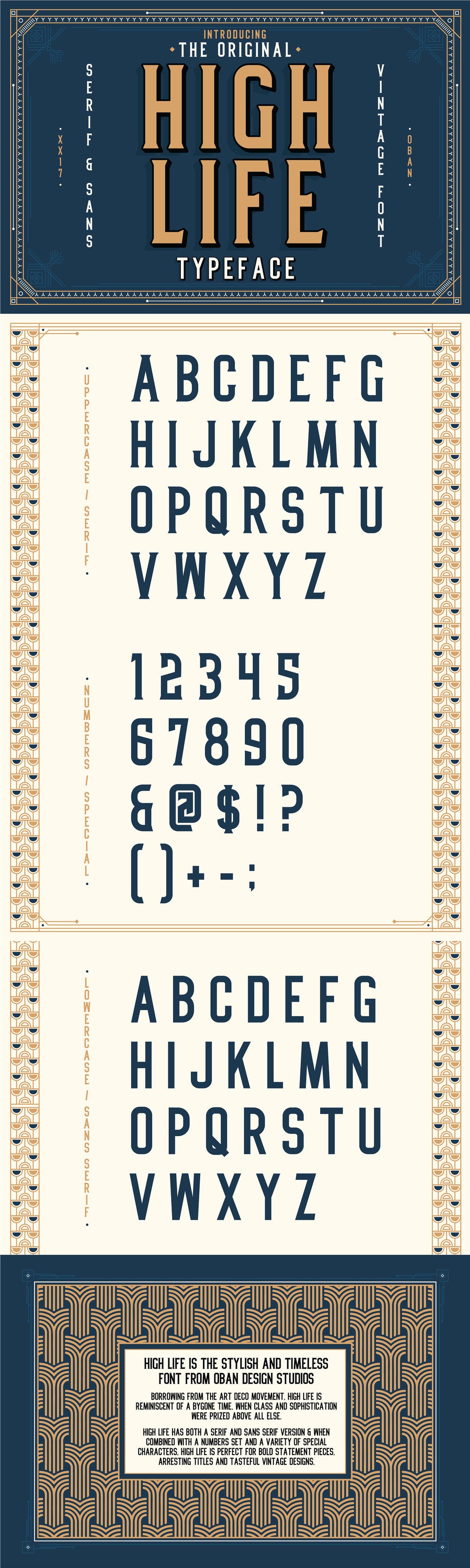 Free HIGH LIFE - FONT