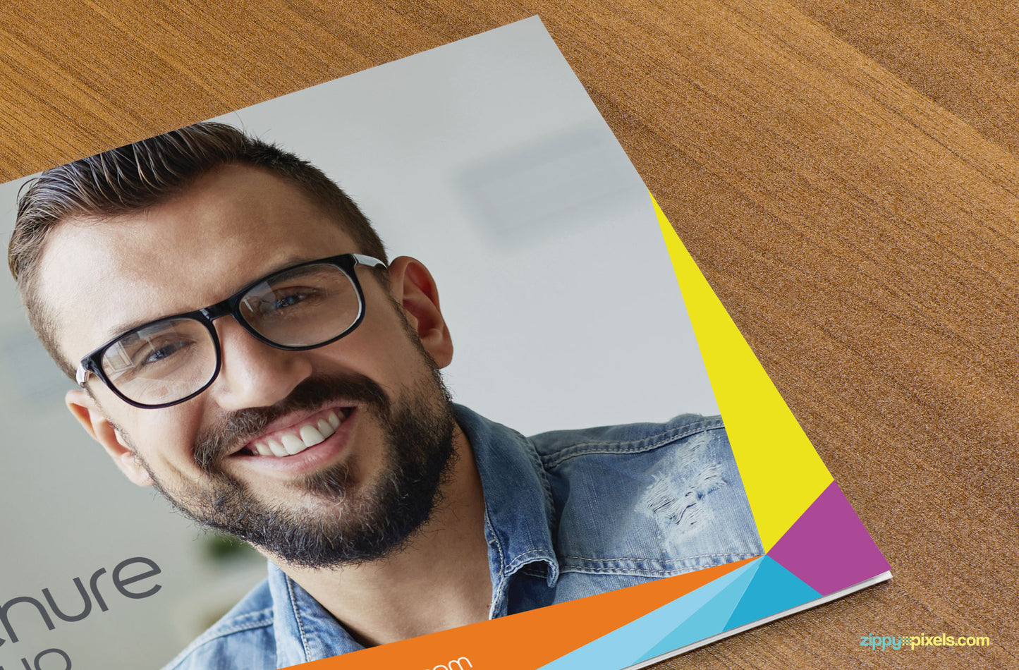 Free Landscape Brochure Mockup