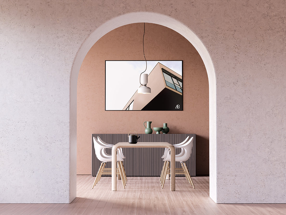 Free Modern Poster PSD Mockup Vol.6