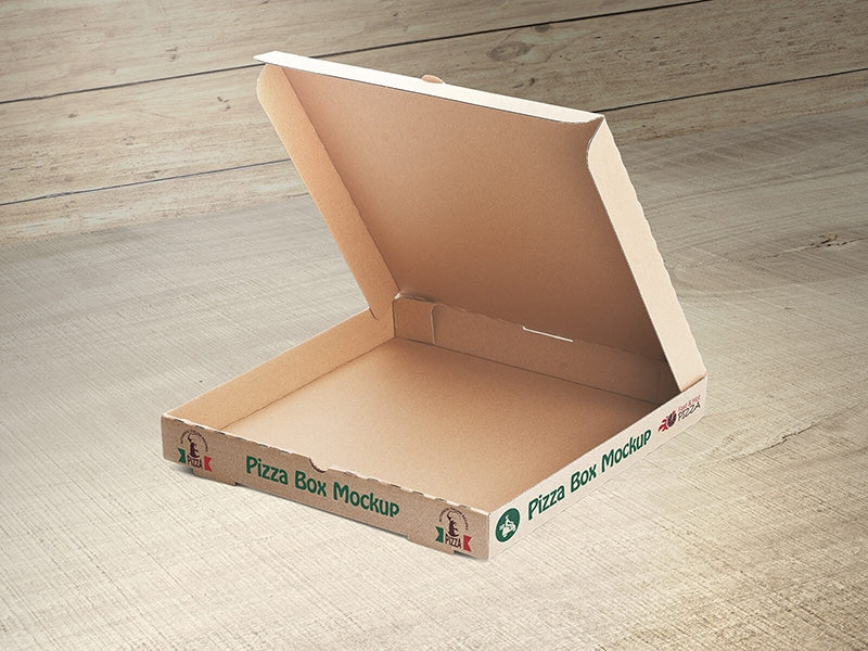 Free Set of Pizza Box Mockups