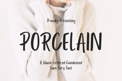 Free Porcelain Sans Serif Font