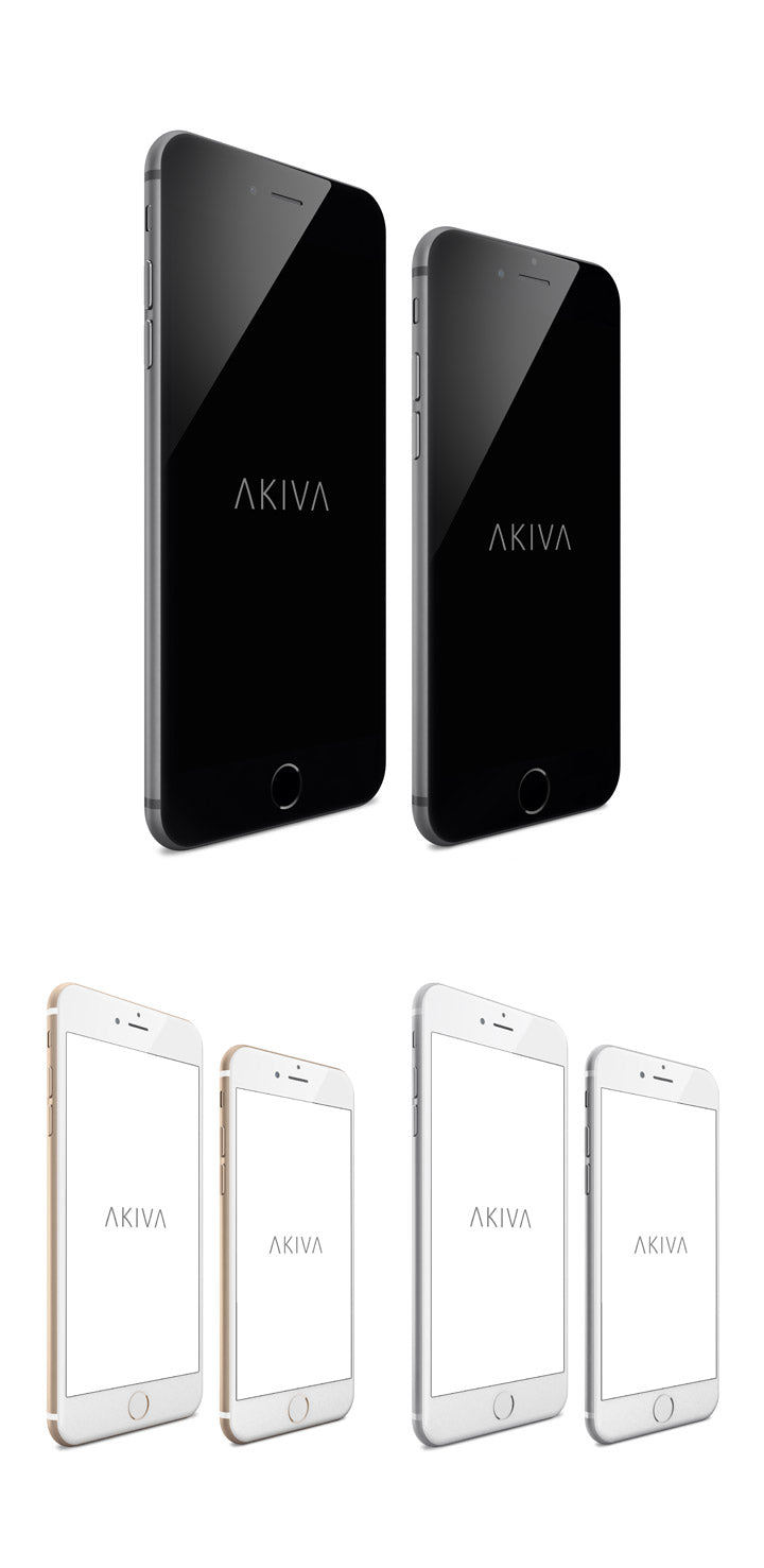 Free Black iPhone Side Angle View Mockup