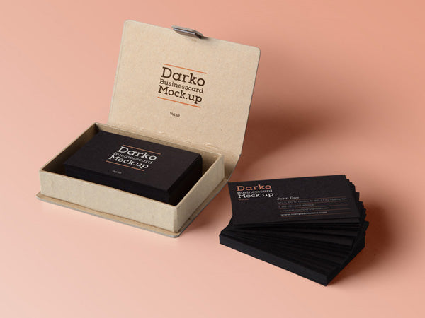 Free PSD Business Card MockUp