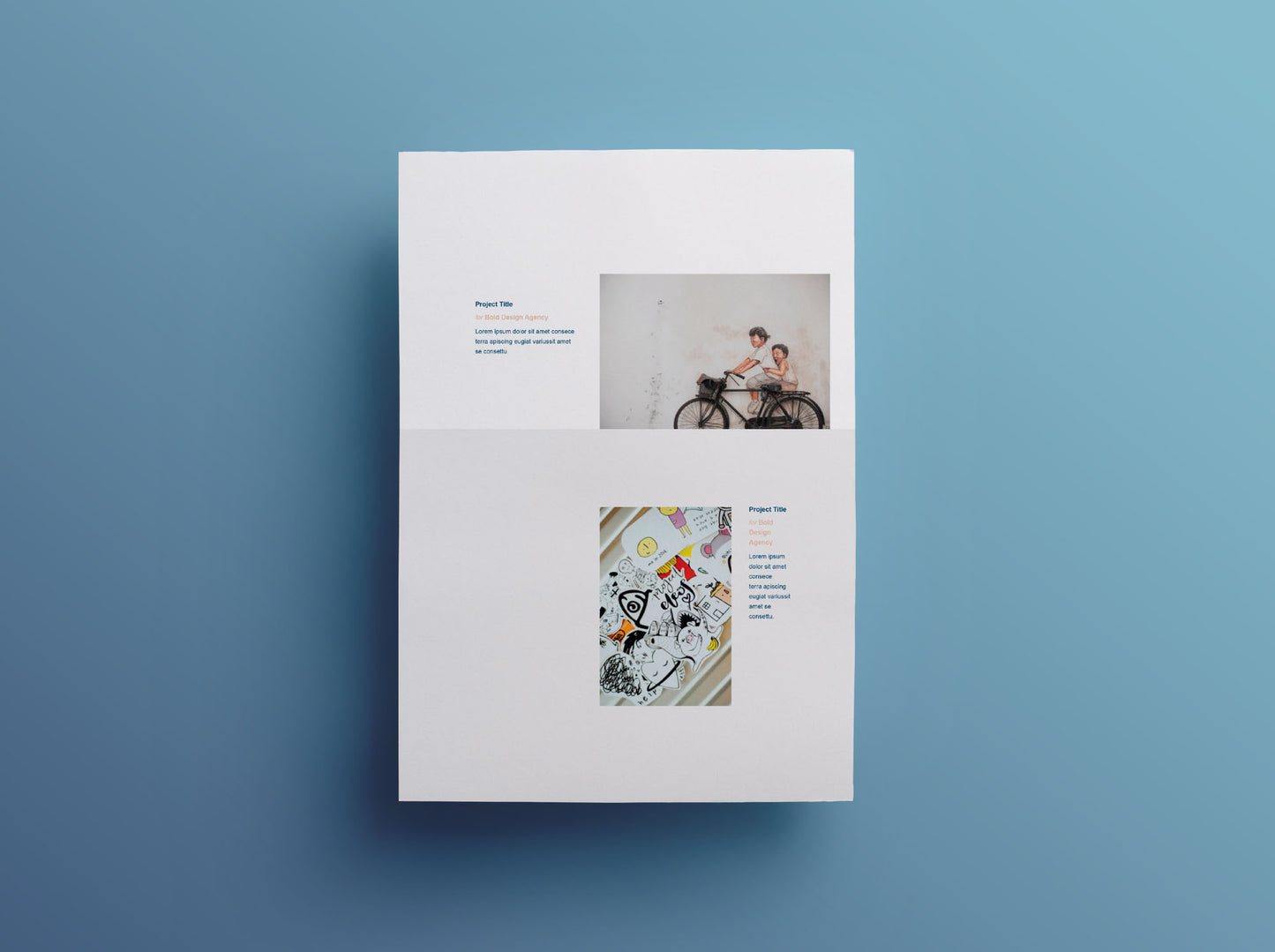 Free Split Style Resume and CV Template in Illustrator (AI) Format