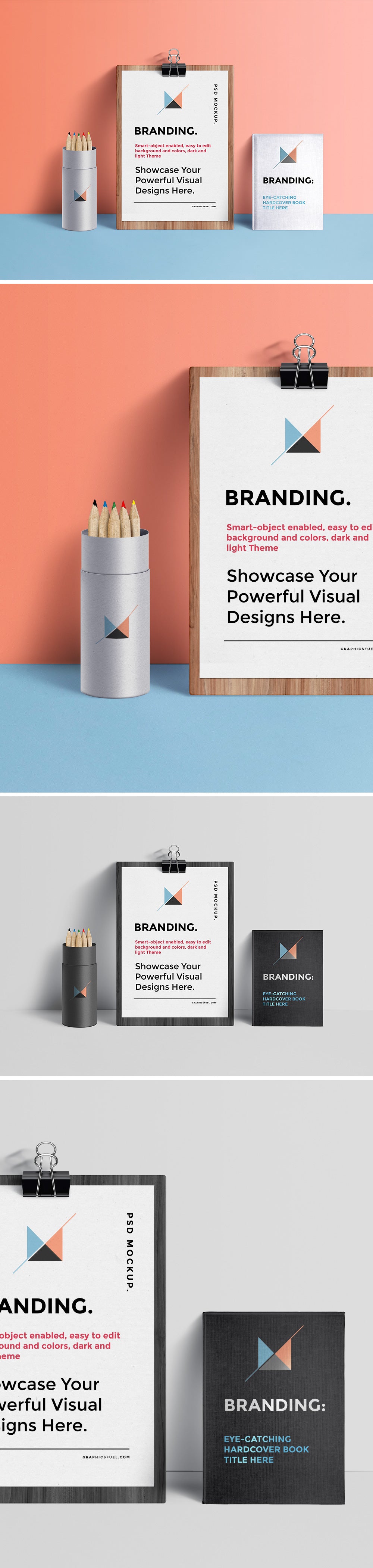 Free Branding Identity Mockup PSD