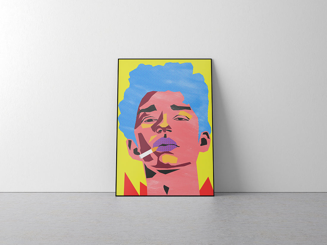 Free Simple Minimal Poster Mockup