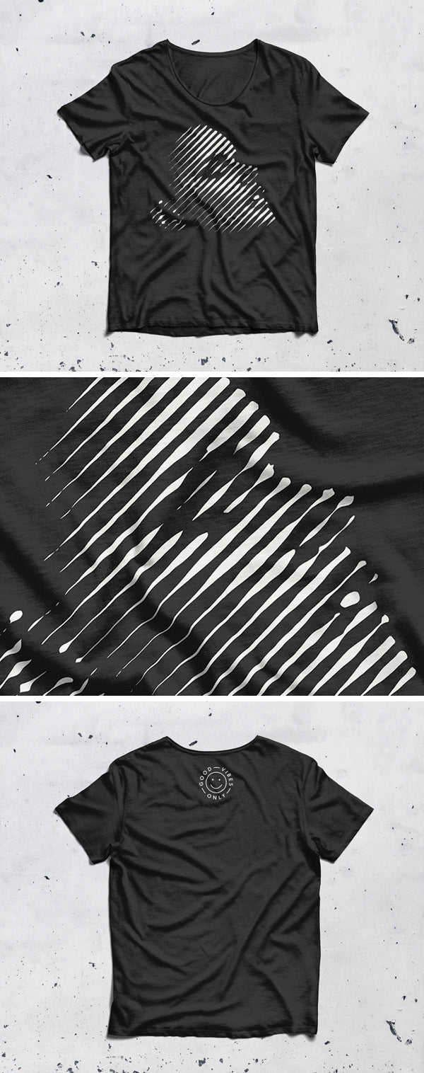 Free Womens T-Shirt MockUp PSD