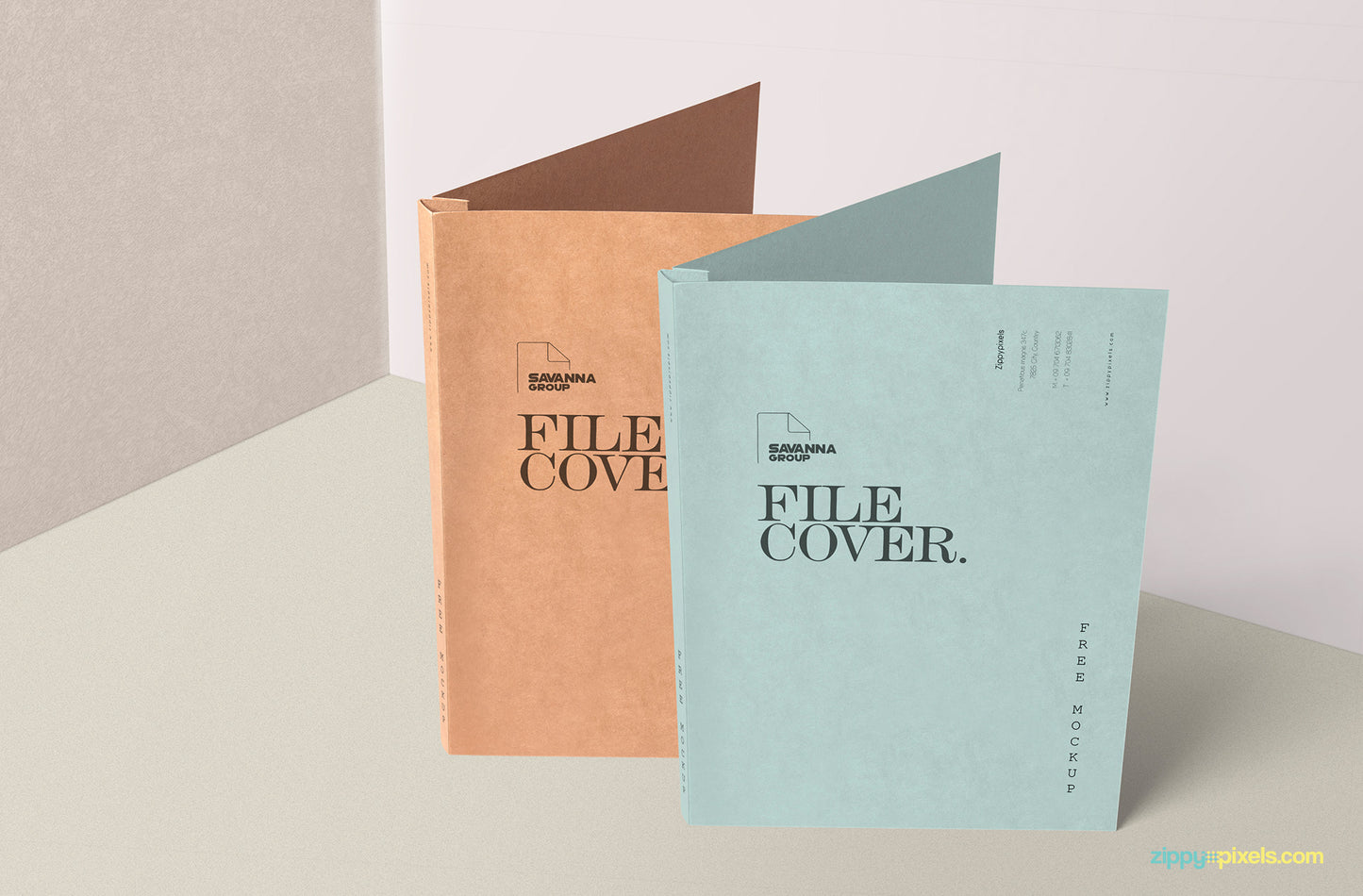 Free Presentation Folder Mockup