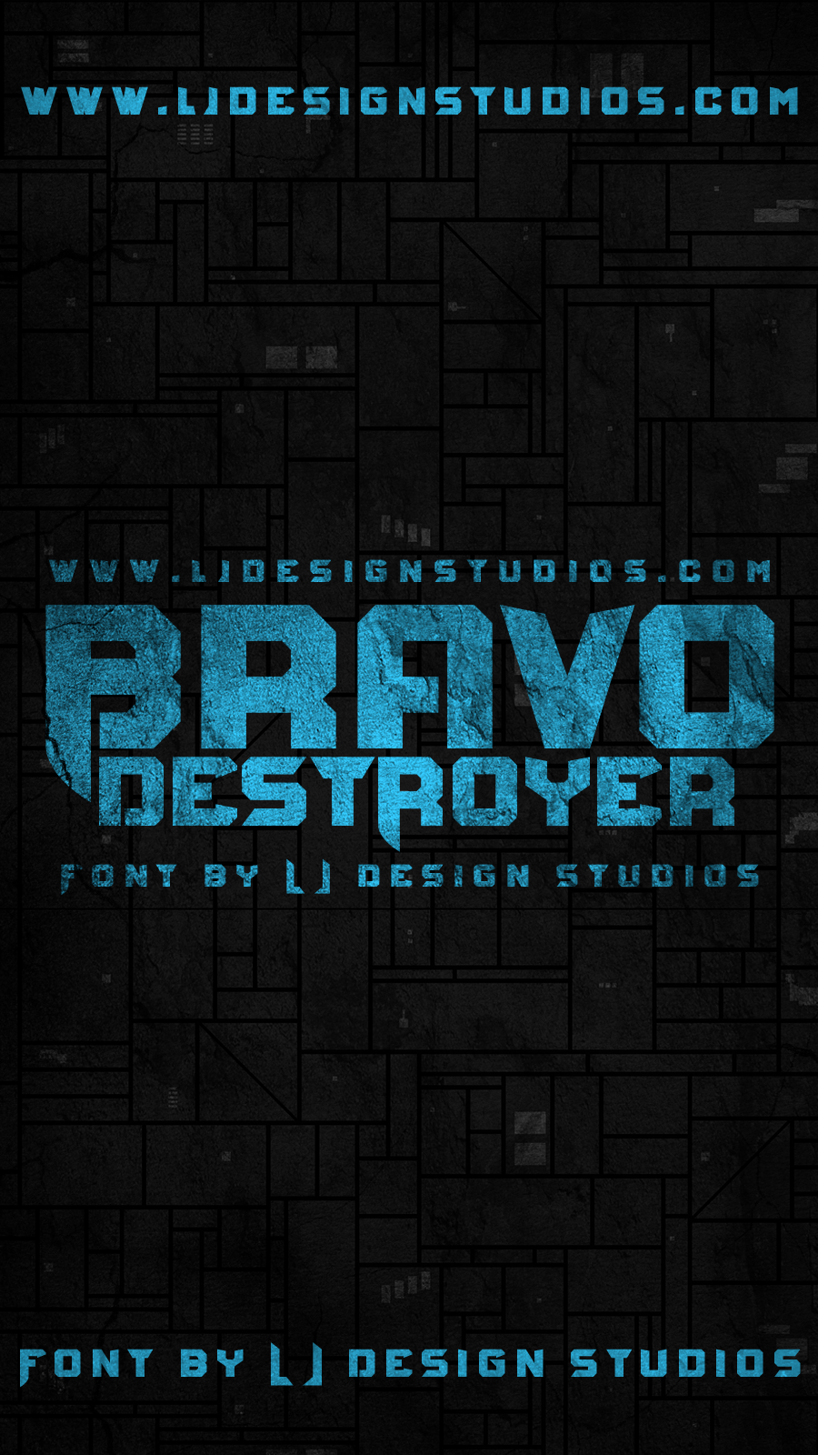 Free Bravo Destroyer Font