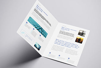 Free A4 Bifold Mockup