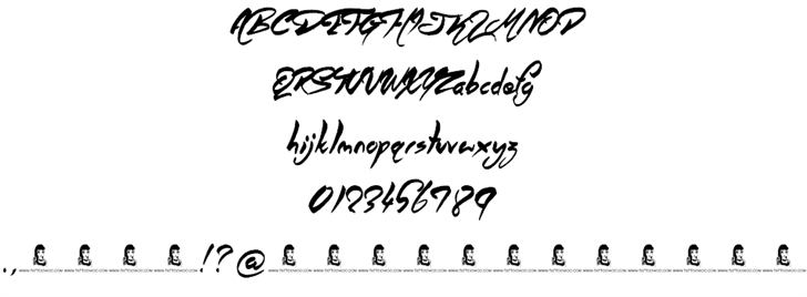 Free Angel Warriors Font