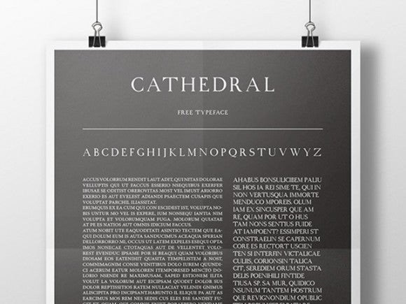 Free Cathedral Font