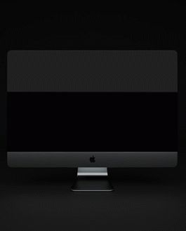 Free Animated Imac Pro Psd Mockup