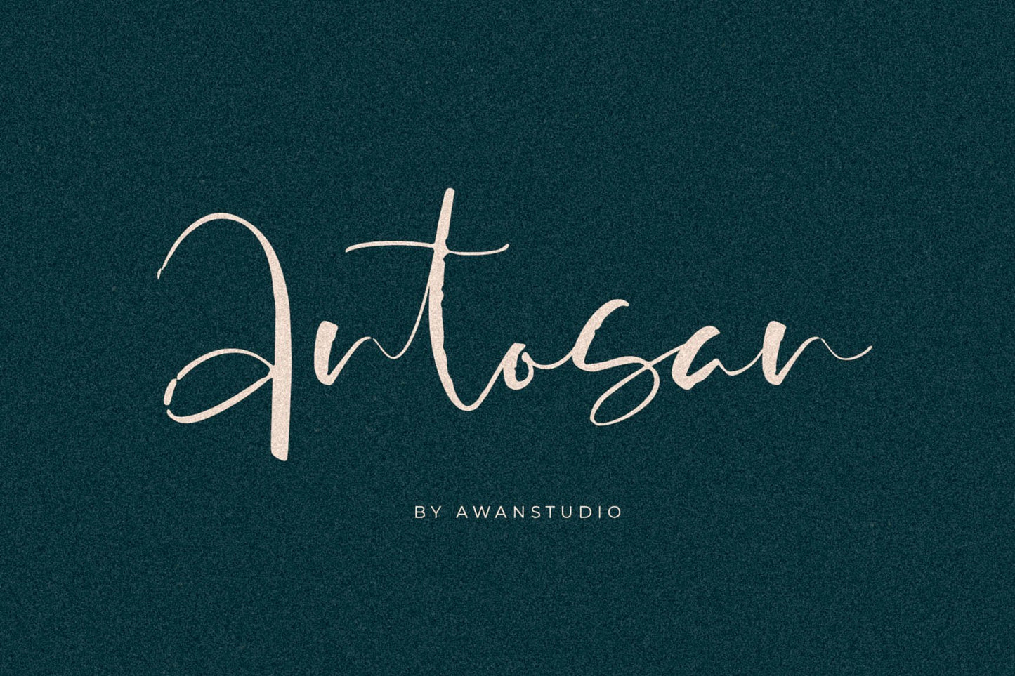 Free Antosan Script Font