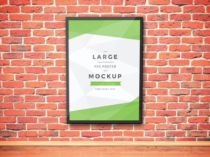 Free Artwork Frame Psd Mockup Vol.3