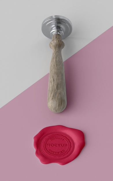 Free Assortment Of Mock-Up Seal For Envelope Psd