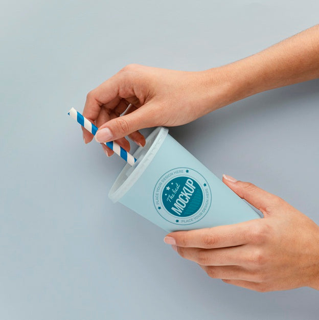 Free Assortment Of Nail Care Products With Mock-Up Psd