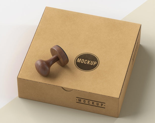 Free Assortment Of Stamp Labeled Box Psd