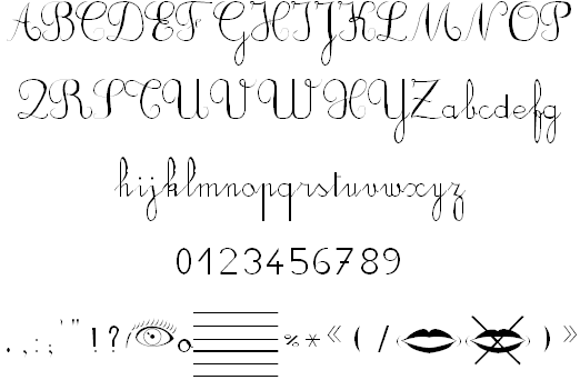 Free DuCahier Font