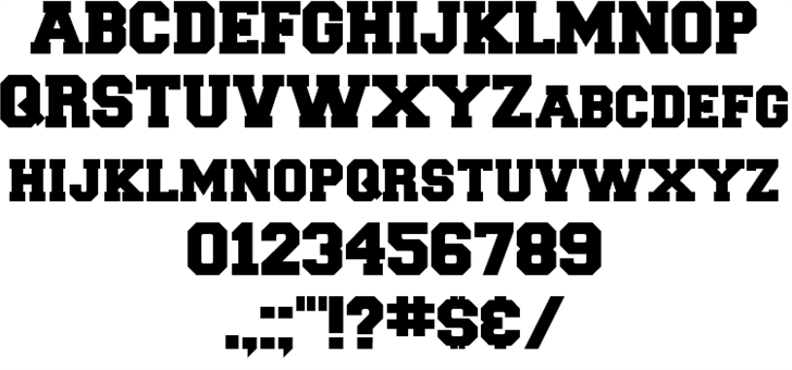 Free Freshman Font