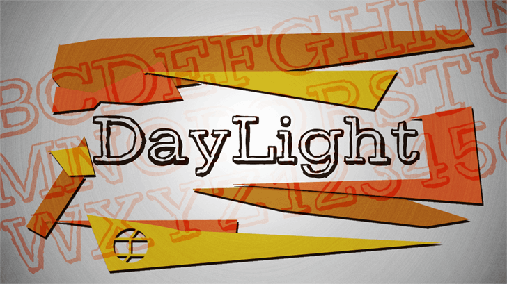 Free DayLight Font