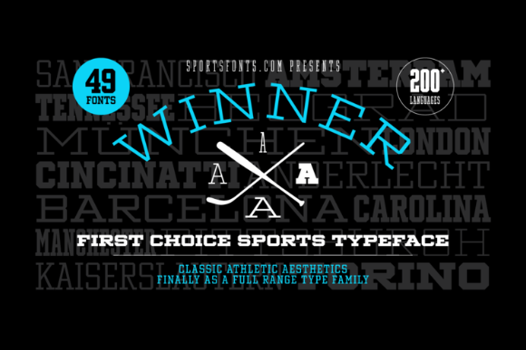 Free Winner Condensed Regular Demo