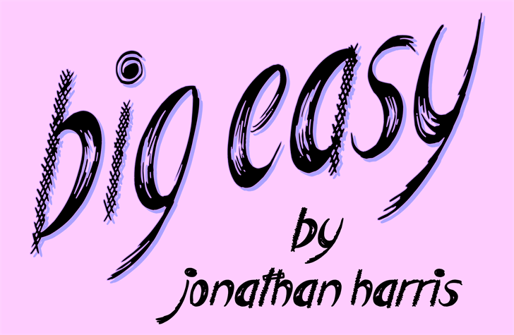 Free Big Easy Font